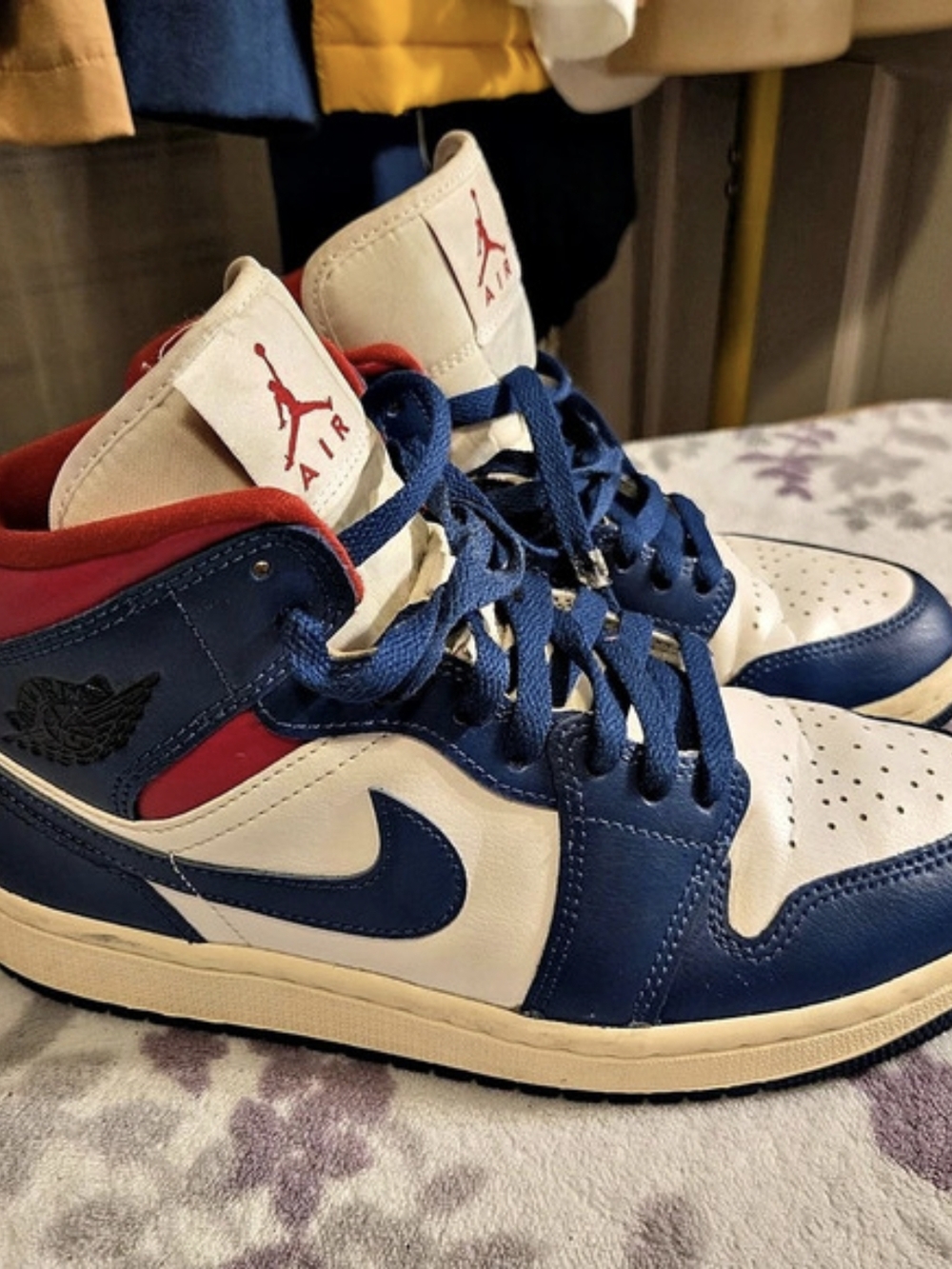Jordan Air Jordan 1 Retro High OG High Top Sneakers Blue & White US 8